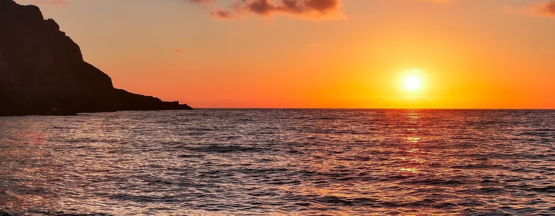 Magischer Sonnenuntergang